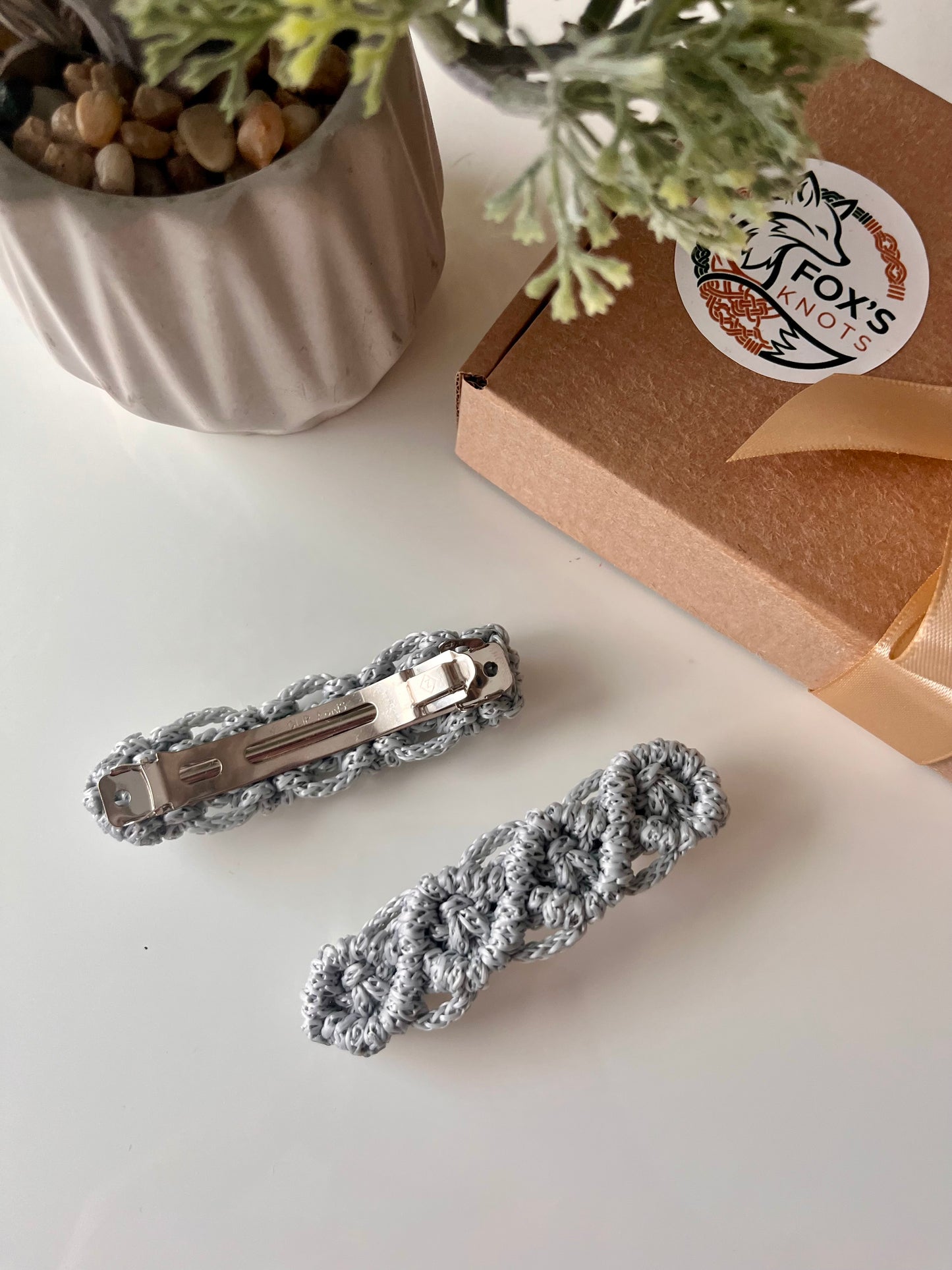 Plaukų segtukas “Pynė”