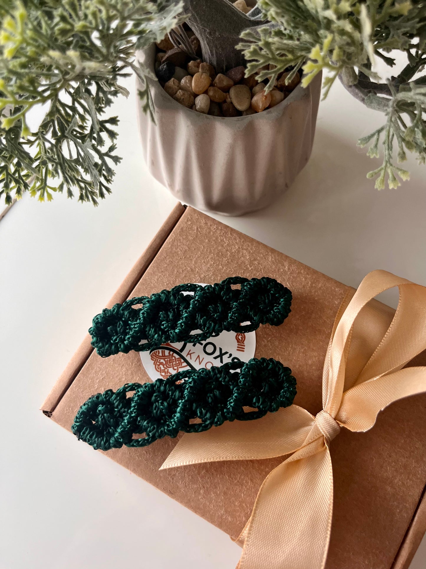 Plaukų segtukas “Pynė”