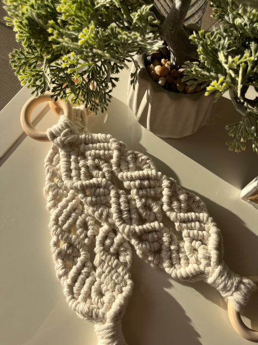 Šluoščių laikiklis "Boho"