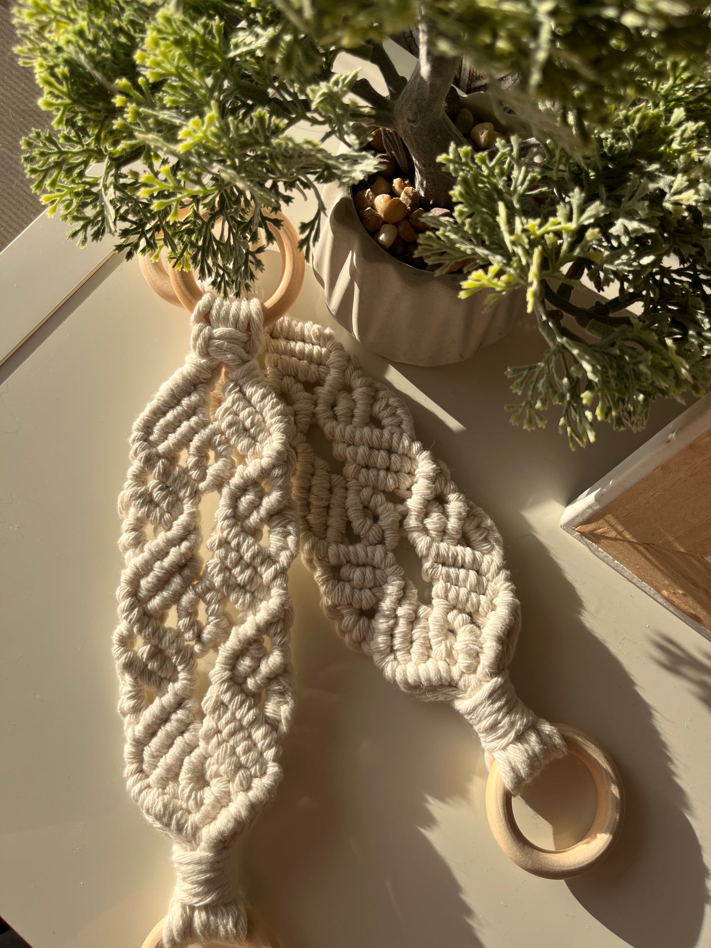 Šluoščių laikiklis "Boho"